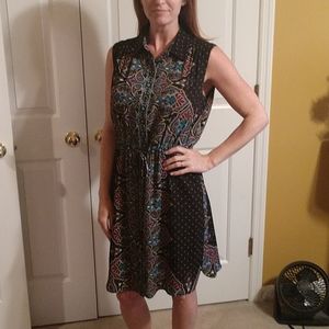 Tahari button up Shirt Dress